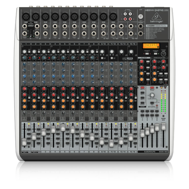 Behringer Xenyx Qx Usb Mezclador Con Usb Y Efectos Corporaci N