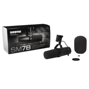 SM7B SHURE Micrófono Vocal Dinámico Cardioide Profesional