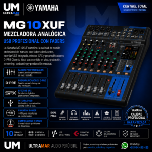 Yamaha MG10XUF Ultramar Audio Perú