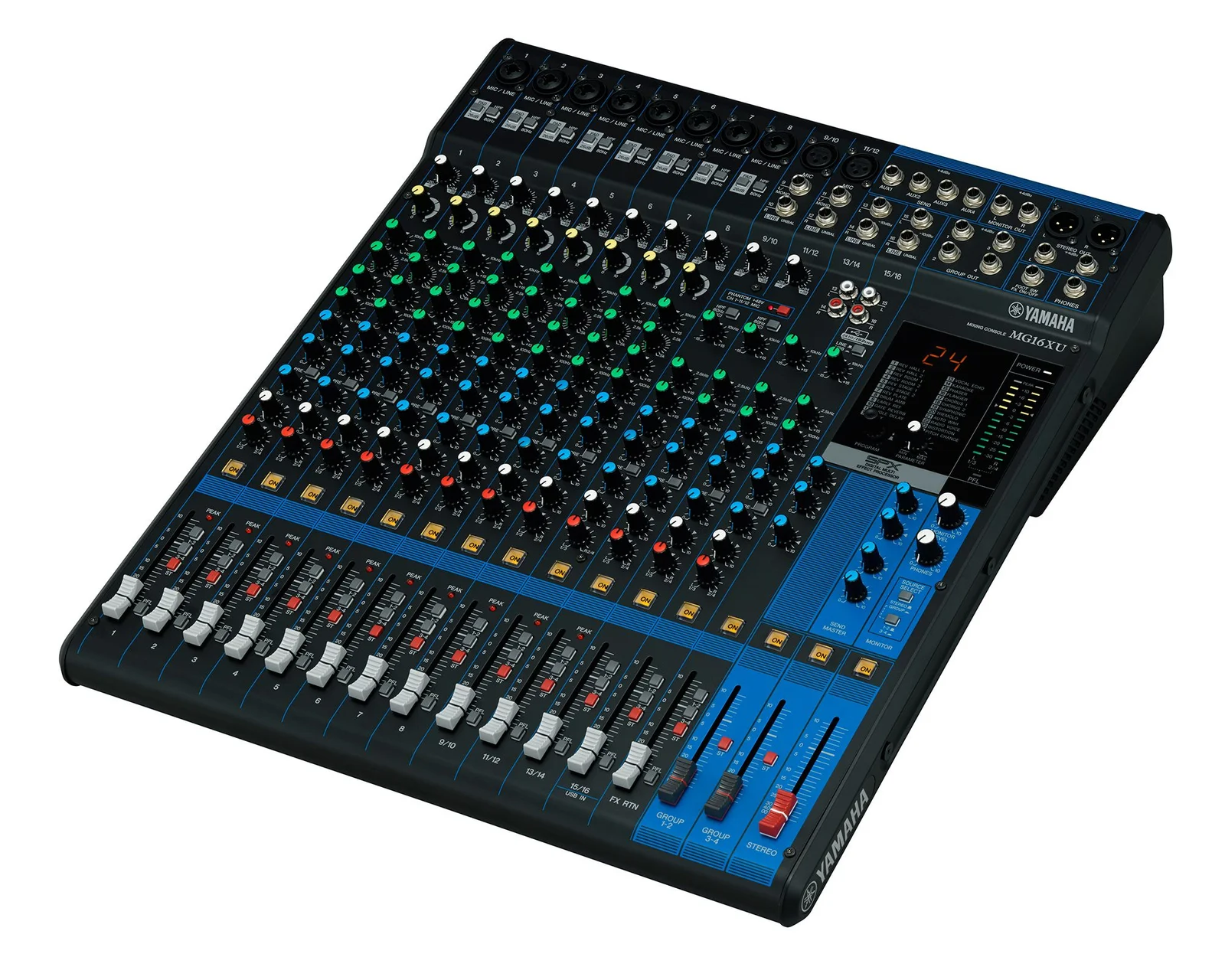 Yamaha MG16XU Mixer Analógico de 16 Canales