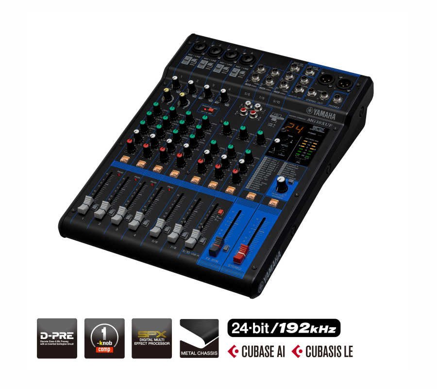 Yamaha MG10XUF Mezcladora Analógica USB