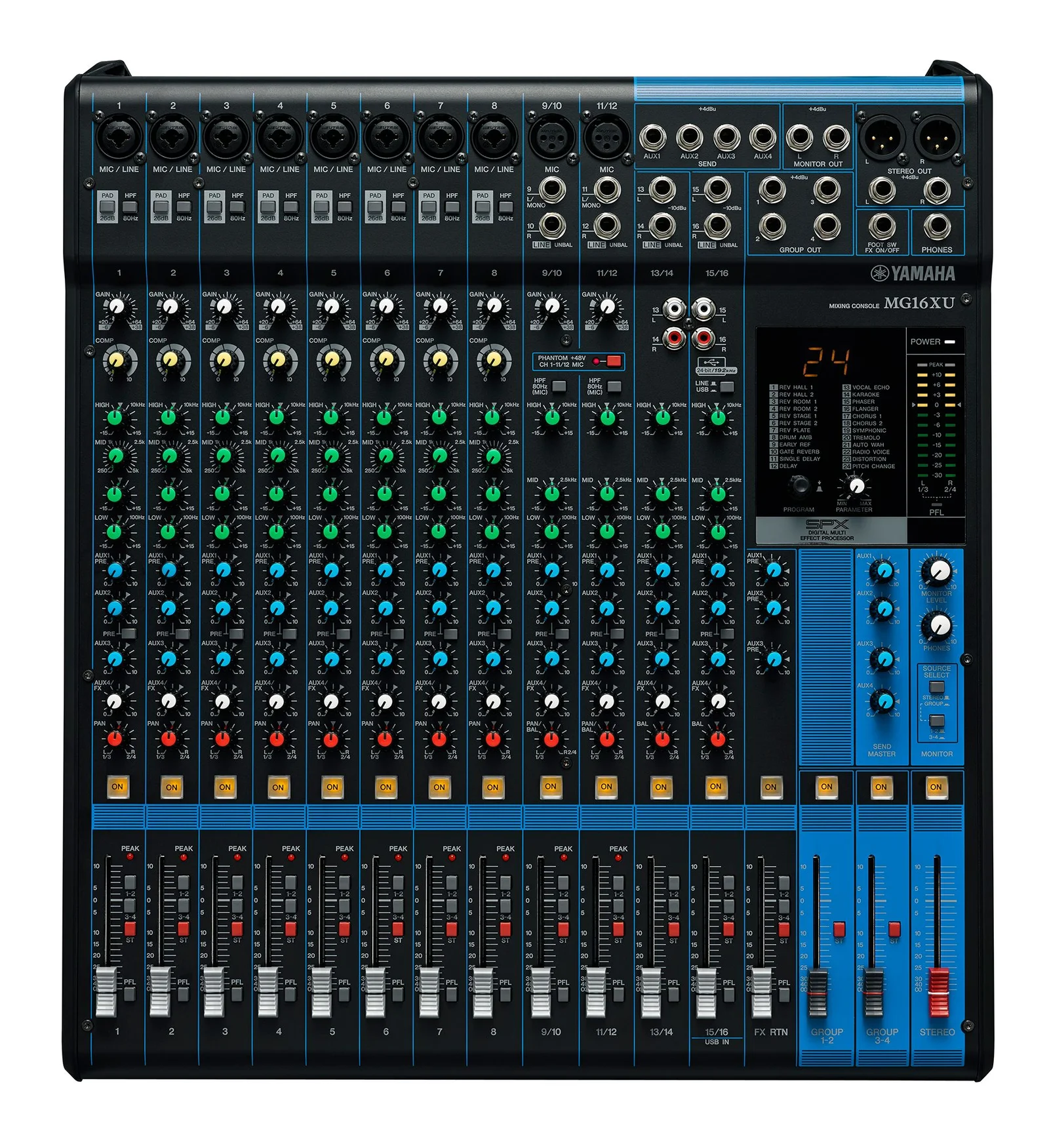 Yamaha MG16XU Mezcladora Profesional USB