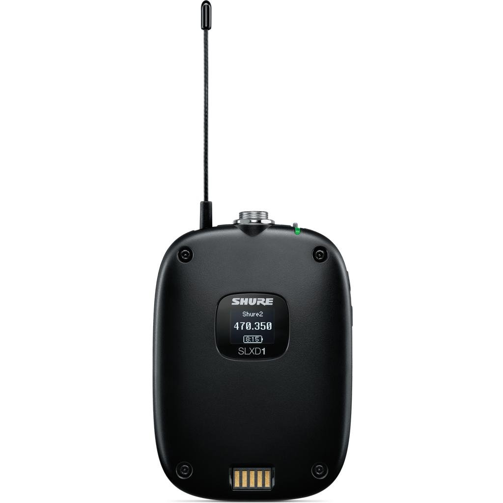 Shure SLXD1 Compatible con Micrófonos Lavalier y Headset