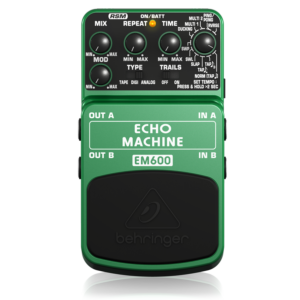 EM600 | Behringer | Pedal de efectos de modelado de eco definitivo