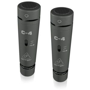 Micrófono de condensador de diafragma pequeño - Par estéreo |  C-4 Behringer
