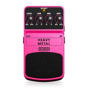 Behringer HM300 Pedal de distorsión de metales pesados