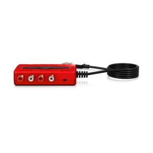 Behringer UCA222 U-Control Interfaz de audio USB de 2 entradas / 2 salidas de latencia ultrabaja con salida digital
