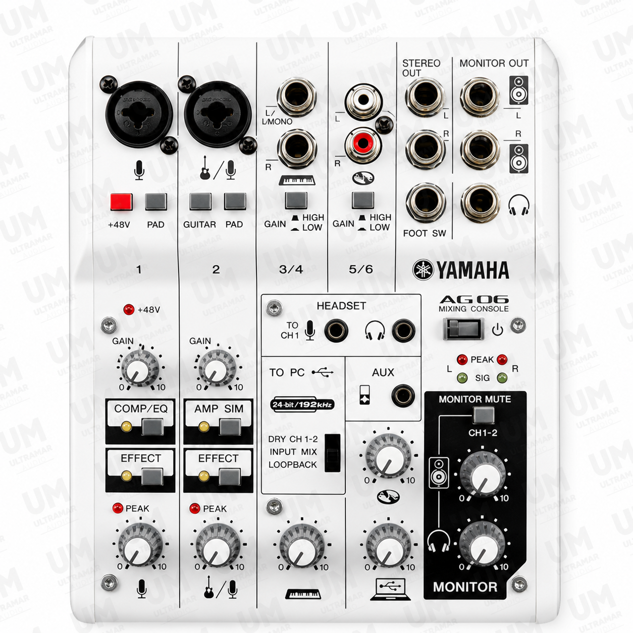 AG06 - mezcladora e interfaz de audio - YAMAHA - Imagen 2