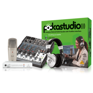 PODCASTUDIO FIREWIRE | Behringer | Paquete completo de PODCASTUDIO con interfaz FireWire