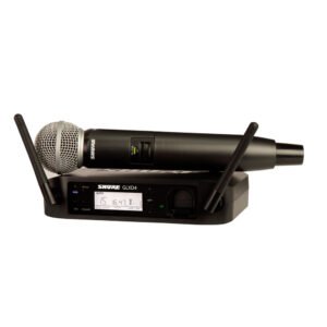 GLXD24/SM58 |SHURE | Sistema inalámbrico digital para voz, con micrófono vocal SM58