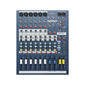 Soundcraft EPM-6CH Mezcladora analógica 10 in y 2 aux