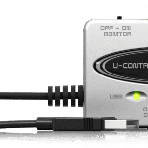 Behringer UCA202 Interfaz de audio / USB de 2 entradas / 2 salidas de latencia ultrabaja con salida digital