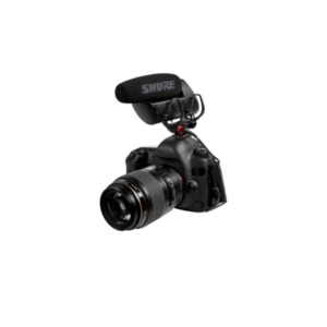 Shure VP83F Micrófono condensador montado en cámara con flash integrado VP83F LensHopper™