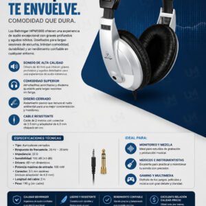 Behringer HPM1000 Auriculares multiusos