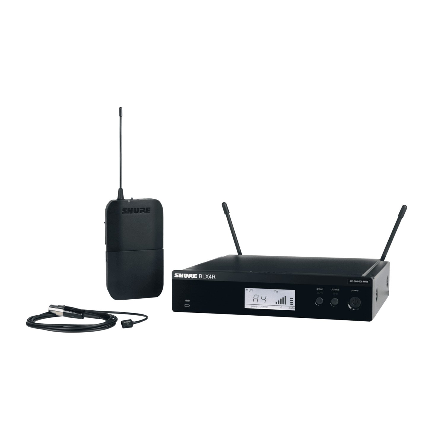 SHURE BLX14R/W93 Sistema de micrófono Lavalier inalámbrico - Imagen 2