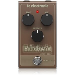 ECHOBRAIN ANALOG DELAY | TC Electronic | Pedal de retardo de estilo vintage con circuito Bucket-Brigade totalmente analógico