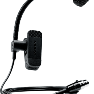 SHURE PGA98H-TQG Micrófono de condensador cardioide con pinza para instrumento
