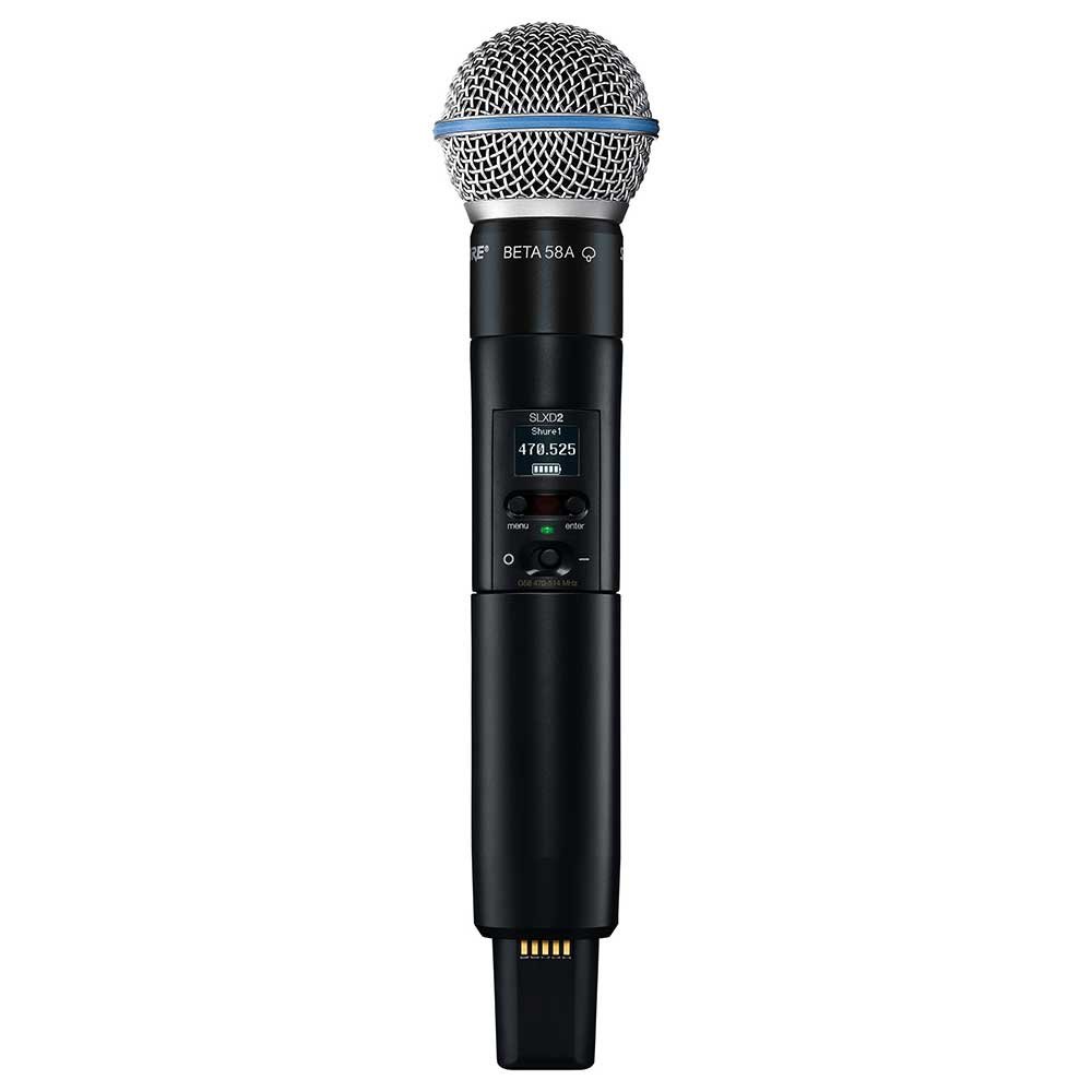 Micrófono inalámbrico digital Shure SLXD2 B58 profesional