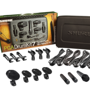 Shure PGADRUMKIT7 Kit de micrófono de batería de 7 piezas