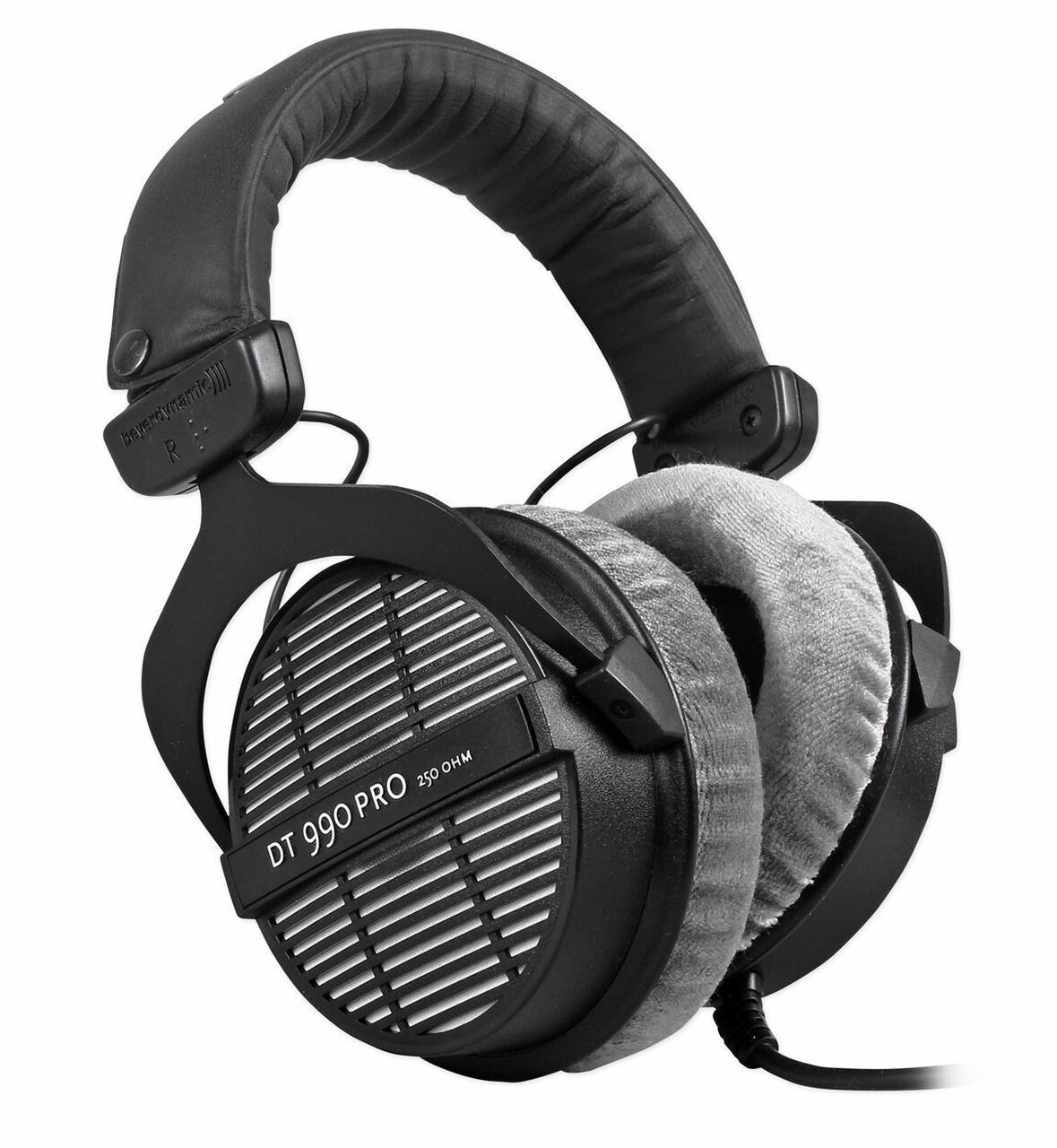 Beyerdynamic-auriculares DT990 DT 990 PRO, audífonos con cable de 80 ohmios  y 250 ohmios para grabación profesional y monitoreo de videojuegos