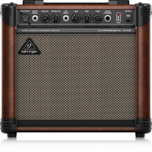 AT108 | Behringer | Amplificador de instrumento acústico ultracompacto de 15 W con tecnología VTC y altavoz Bugera original de 8"