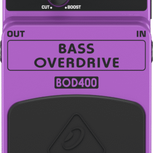 Behringer BOD400 Pedal de efectos overdrive con sonido de tubo auténtico