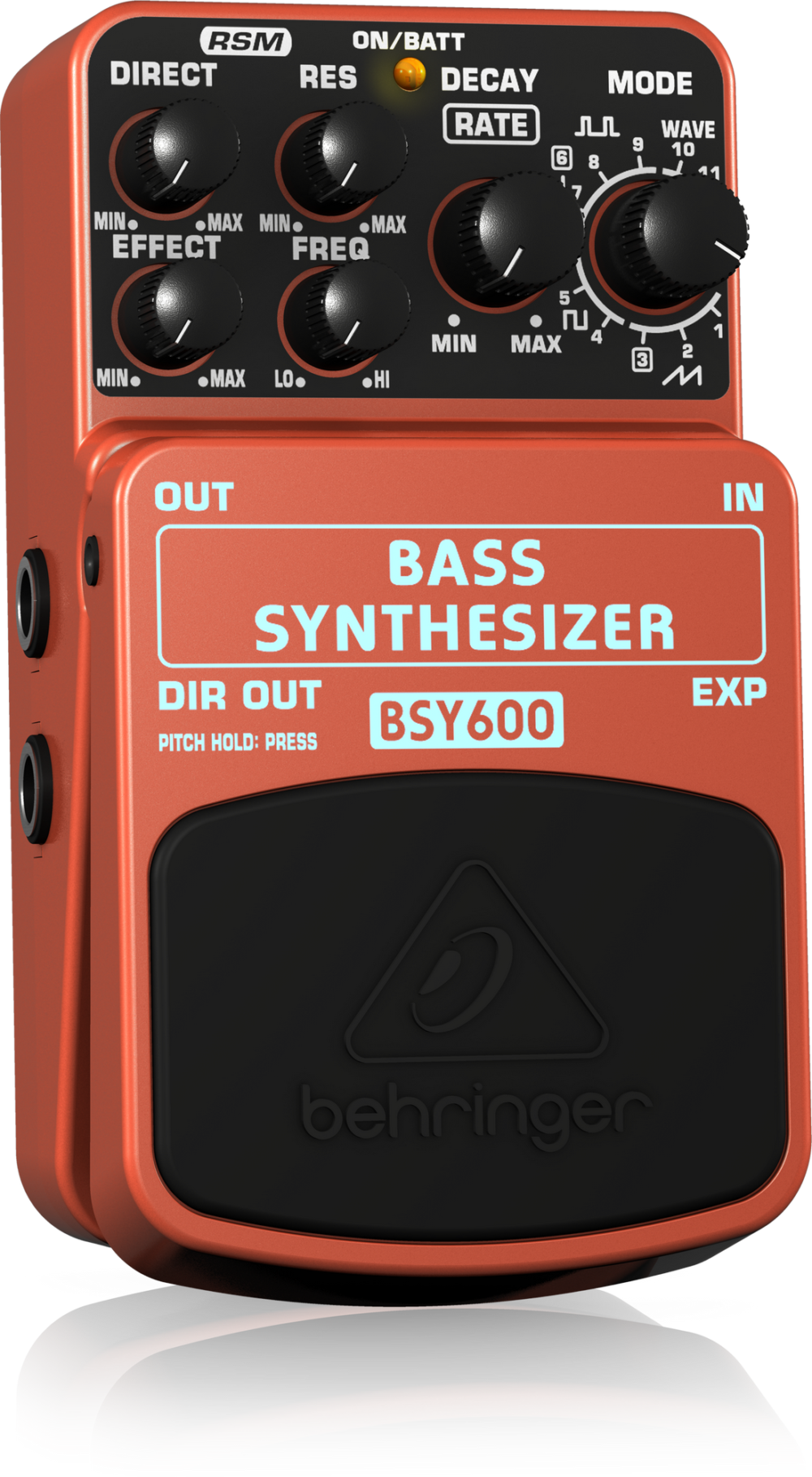 BSY600 Behringer Pedal de efectos de sintetizador de bajo Ultimate