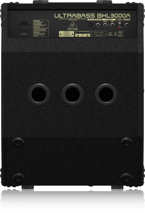 BXL3000A | Behringer | Amplificador de graves de 300 W y 2 canales con altavoz Bugera original de cono de aluminio de 15", analizador de espectro FBQ, compresor y procesador Ultrabass - Imagen 4