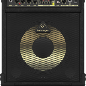 BXL450A | Behringer | Amplificador de bajo de 45 vatios y 2 canales con altavoz original Bugera de 10" con cono de aluminio y analizador de espectro FBQ