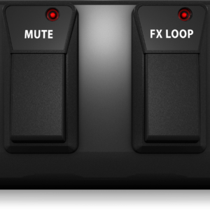 FS112BX | Behringer | Interruptor de pie de 2 botones para trabajo pesado con caja de metal y LED de control
