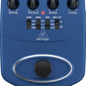 GDI21 | Behringer | Modelador de amplificador de guitarra/preamplificador de grabación directa/caja DI