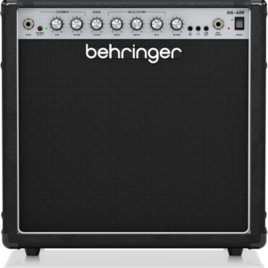 Behringer HA 40R Amplificador de Guitarra de 40 Watts con 2 Canales Independientes, Modelado de Válvulas VTC, Reverb y Altavoz Original Bugera de 10"