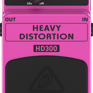 Behringer HD300 Pedal de efectos de distorsión de metales pesados