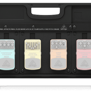 PB600 | Behringer | Pedalera de efectos universal con fuente de alimentación de 9 V CC y cables de conexión