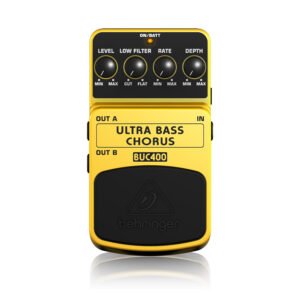 Behringer   BUC400    Pedal de efectos de coro de bajo definitivo