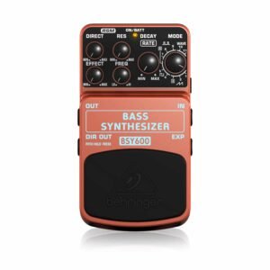 Behringer BSY600 Pedal de efectos de sintetizador de bajo Ultimate
