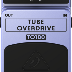 TO100 | Behringer | Pedal de efectos overdrive con sonido de tubo auténtico