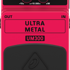 UM300 | Behringer | Pedal de efectos de distorsión de metales pesados
