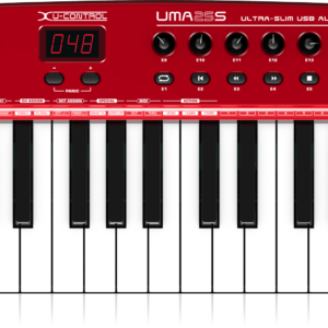 UMA25S | Behringer | Teclado controlador USB/MIDI ultradelgado de 25 teclas con interfaz de audio