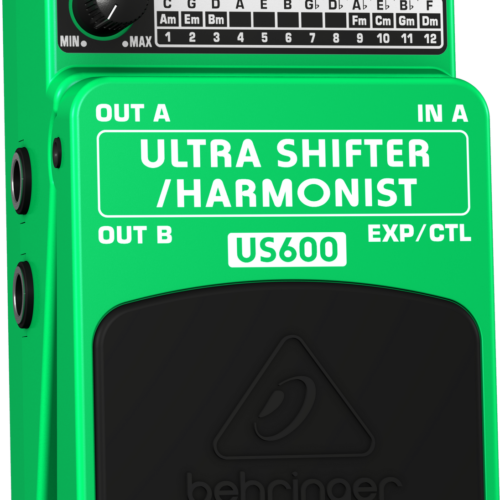Behringer US600 Pedal de efectos Ultimate Pitch Shifter/Harmonist