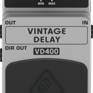 VD400 | Behringer | Pedal de efectos de retardo analógico vintage
