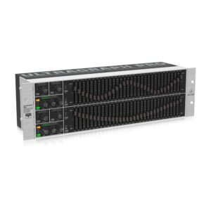 Behringer FBQ6200HD Ecualizador gráfico estéreo de 31 bandas de alta definición con sistema de detección de retroalimentación FBQ