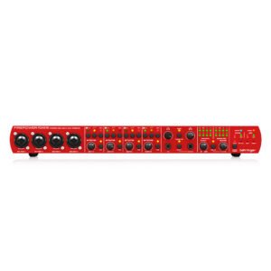 Behringer FCA1616 Interfaz Audiophile de 16 entradas / 16 salidas, 24 bits / 96 kHz FireWire / USB Audio / MIDI con preamplificadores ADAT y Midas