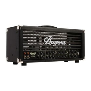 TRIREC INFINIUM | Bugera | Cabezal de amplificador de válvulas de 3 canales y 100 vatios con multiplicador de vida útil de válvulas INFINIUM, rectificador trimodal, reverberación y VARIPOWER
