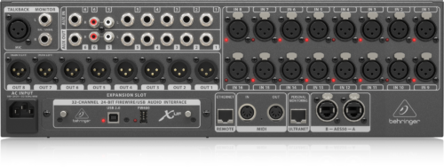 Behringer X32 RACK Mezclador digital en rack de 40 entradas y 25 buses con 16 preamps Midas programables, interfaz de audio USB y control remoto para iPad/iPhone* - Imagen 4