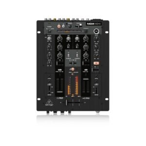 NOX303 | Behringer | Mezclador de DJ premium de 3 canales con INFINIUM 'Contact-Free' VCA Crossfader, Beat-Syncable FX e interfaz de audio USB