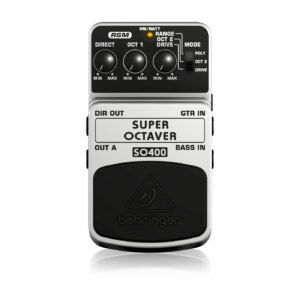 SO400 | Behringer | Pedal de efectos de octavador definitivo