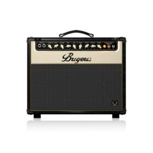 Bugera V22 INFINIUM Combo de válvulas vintage de 22 vatios y 2 canales con multiplicador de vida útil de válvulas INFINIUM, altavoz Turbosound original y reverberación