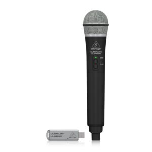 ULM300USB | Behringer | Sistema inalámbrico digital de 2,4 GHz de alto rendimiento con micrófono de mano y receptor USB de modo dual
