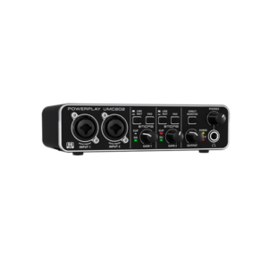 UMC202 | Behringer | Interfaz de audio USB Audiophile 2x2, 24 bits/96 kHz con preamplificadores de micrófono Midas